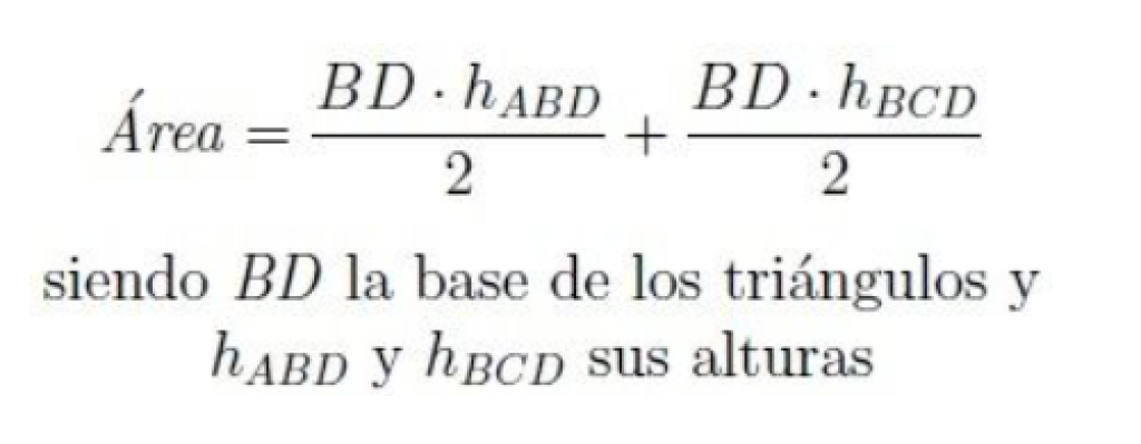 formula area del trapezoide ejemplos 2